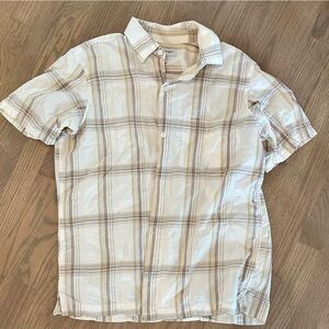 Men’s banana republic button down shirt size medium
